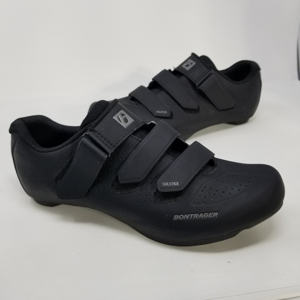 Bontrager Solstice Road Cycling Shoes Mens 12 EU 45 Black Easy-off